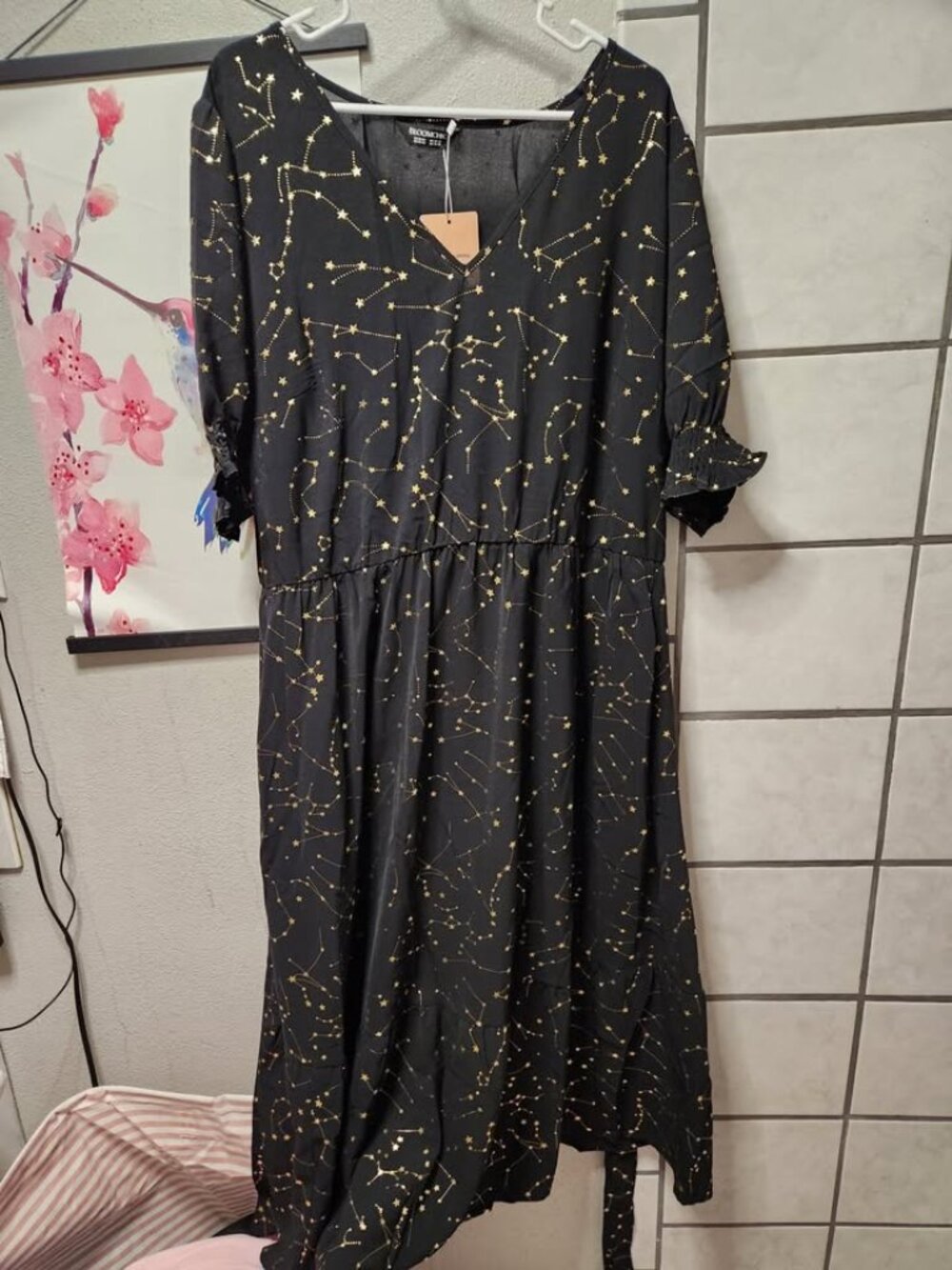 Plus Size Starry Dress